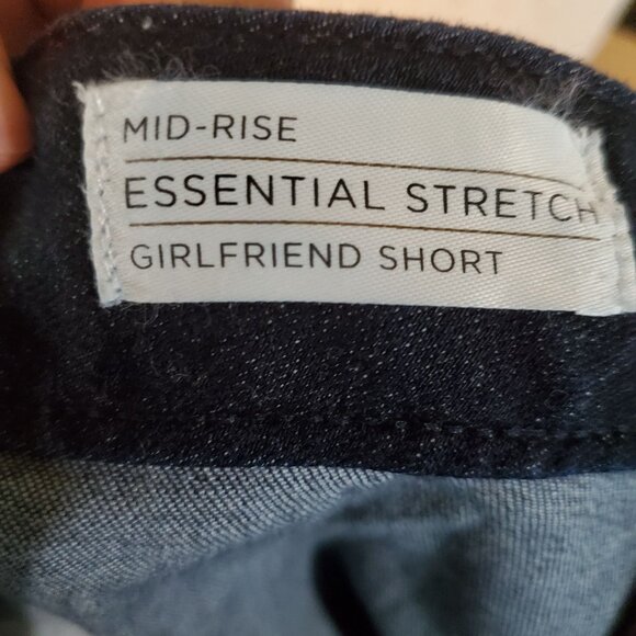 Lane Bryant Shorts Womens Size 28 Plus Blue Stretch Girlfriend Jorts *NWT* - Picture 3 of 15